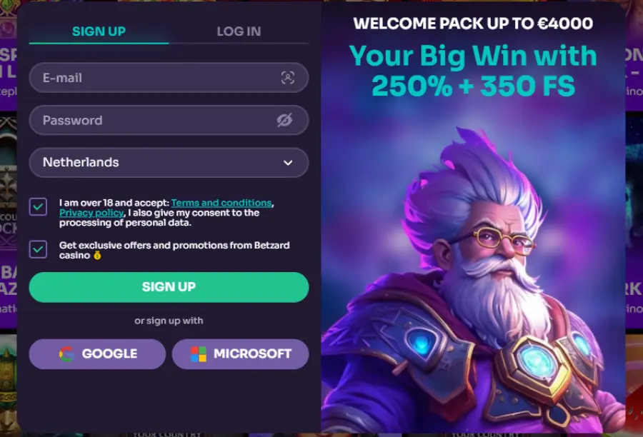 Betzard casino review
